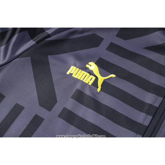 Jacket Tracksuit
 Borussia Dortmund 2022-2023 Black
 and 
Grey
